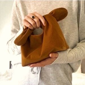 MERIT Signature Bag Makeup Travel Toiletry Boho Tie Top Pouch